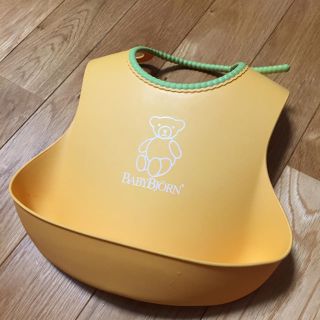 ベビービョルン(BABYBJORN)のBABYBJORN お食事エプロン ベビービジョン スタイ(お食事エプロン)