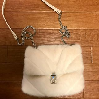 ザラ(ZARA)のZARA ファーバッグ(ショルダーバッグ)