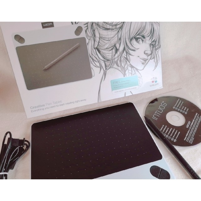 ワコム ペンタブレット Intuos Draw small CTL-490/W0