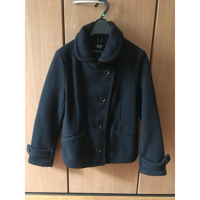 ANOTHER EDITION(アナザーエディション)のanother edition coat アナザーエディション 黒 コート 美品 レディースのジャケット/アウター(その他)の商品写真