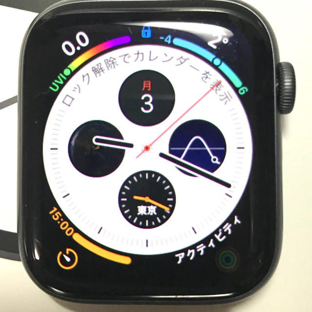 Apple Watch(アップルウォッチ)のApple Watch series 4 44mm GPSモデル スマホ/家電/カメラのスマホアクセサリー(その他)の商品写真