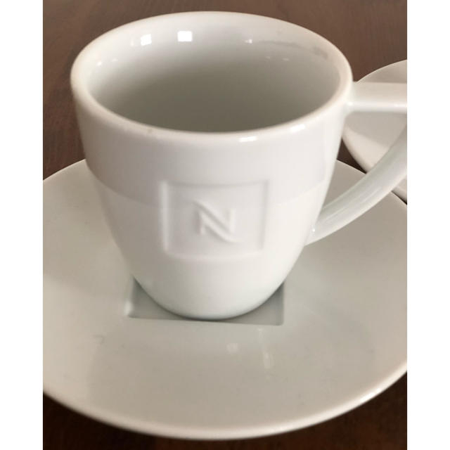 Nestle(ネスレ)のNespresso デミタスカップ　２客セット インテリア/住まい/日用品のキッチン/食器(食器)の商品写真