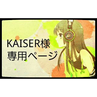 KAISER様専用ページ(ポスター)