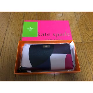 ケイトスペードニューヨーク(kate spade new york)のケイトスペード 長財布 カラフル 数回使用(財布)