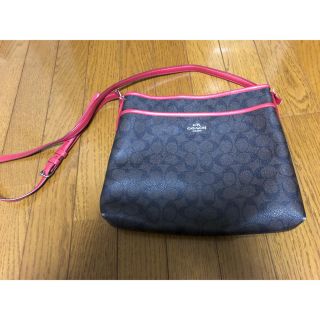 コーチ(COACH)のCOACH コーチ ショルダーバッグ 赤(ショルダーバッグ)