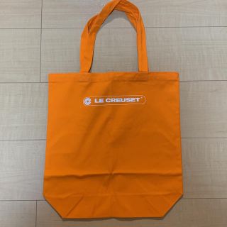 ルクルーゼ(LE CREUSET)の【新品】LE CREUSET トートバッグ オレンジ(トートバッグ)