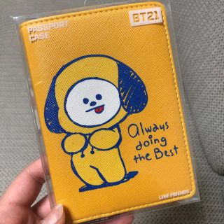 ボウダンショウネンダン(防弾少年団(BTS))のBT21★ CHIMMY パスポートケース(キャラクターグッズ)