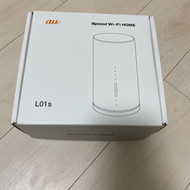 au(エーユー)のau Speed Wi-Fi HOME L01s スマホ/家電/カメラのスマートフォン/携帯電話(その他)の商品写真