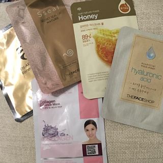 ザフェイスショップ(THE FACE SHOP)のフェイスマスク7点セット(パック/フェイスマスク)