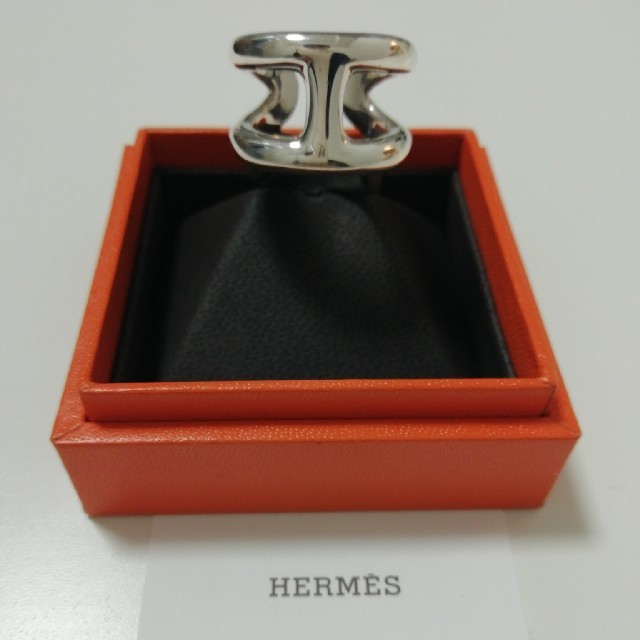 hermes オスモス　シルバーリング　18号レディース