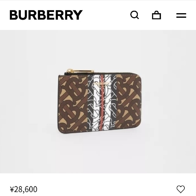 BURBERRY(バーバリー)のBURBERRY　コインケース　新品 レディースのファッション小物(財布)の商品写真