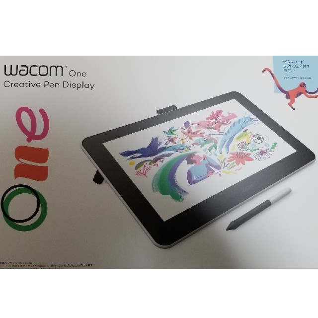 Wacom One 13 液晶ペンタブレット 試し書きのみ美品