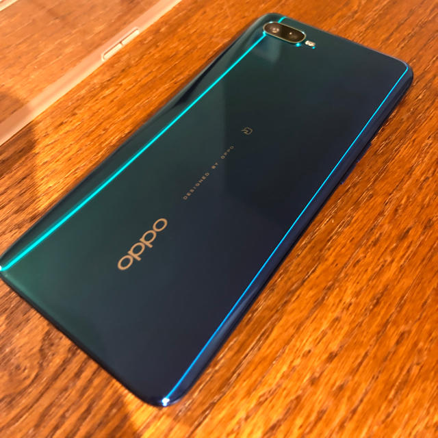 ANDROID(アンドロイド)のoppo reno A 128GB ブルー スマホ/家電/カメラのスマートフォン/携帯電話(スマートフォン本体)の商品写真