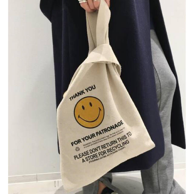 タグ付き新品◇GOOD GRIEF/グッドグリーフSmile Tote Bagバッグ