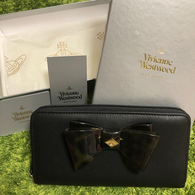 Vivienne Westwood(ヴィヴィアンウエストウッド)の Vivienne Westwood 長財布　べっ甲リボン レディースのファッション小物(財布)の商品写真