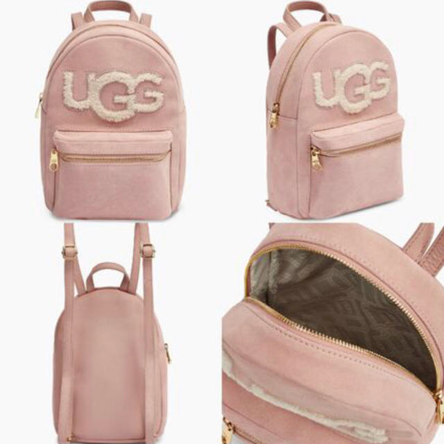 UGG(アグ)の新品タグ付き　UGG リュック　ベビーピンク レディースのバッグ(リュック/バックパック)の商品写真