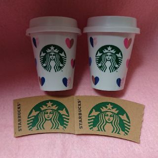 スターバックスコーヒー(Starbucks Coffee)のスターバックス スタバ バレンタイン2020 ミニカップ(ノベルティグッズ)