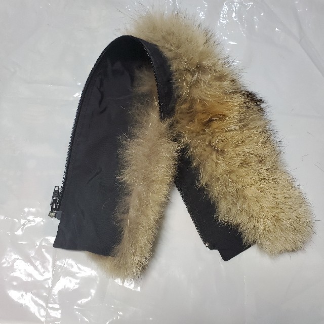 CANADA GOOSE - 美品 カナダグース ファーのみ ブラック CANADA GOOSEの通販 by めくばせのブルース｜カナダグース