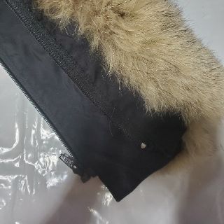 CANADA GOOSE - 美品 カナダグース ファーのみ ブラック CANADA GOOSE ...