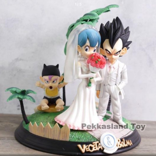 ドラゴンボール(ドラゴンボール)の期間限定値下げ！ドラゴンボール ベジータ &ブルマ 結婚式　ウェルカムドール ハンドメイドのウェディング(ウェルカムボード)の商品写真