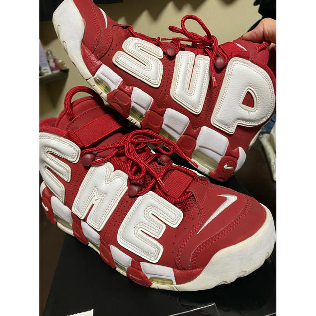 Supreme x NIKE Air More Uptempo Joint AIR 902290-600 - Kitsociety