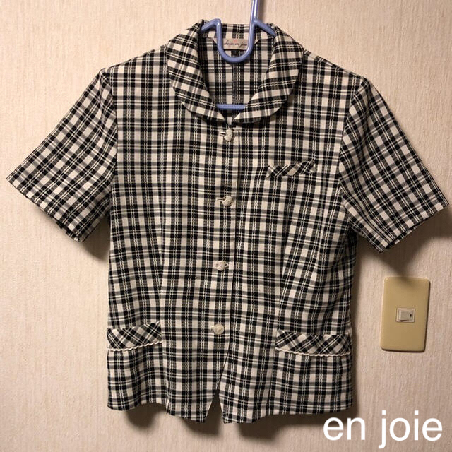 Joie (ファッション)(ジョア)の事務服 オーバーブラウス 11号  レディースのトップス(シャツ/ブラウス(半袖/袖なし))の商品写真