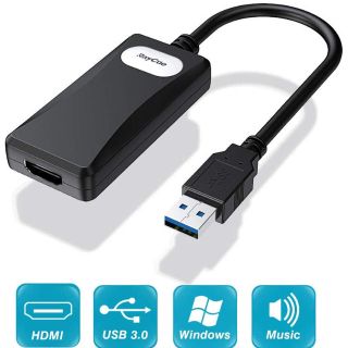USB HDMI 変換アダプタ(映像用ケーブル)
