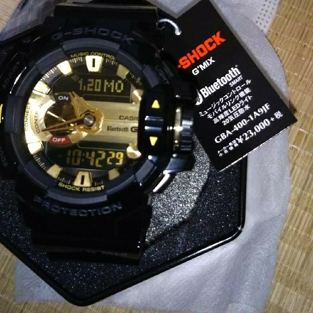 CASIO - 【未使用品2020年２月から1年保証】G-SHOCK GBA-400-1A9JFの