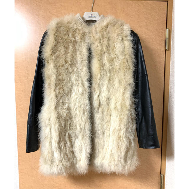 REKISAMI オーストリッチ・ターキーフェザーベスト - トップス REKISAMI オーストリッチ・ターキーフェザーベスト - トップス