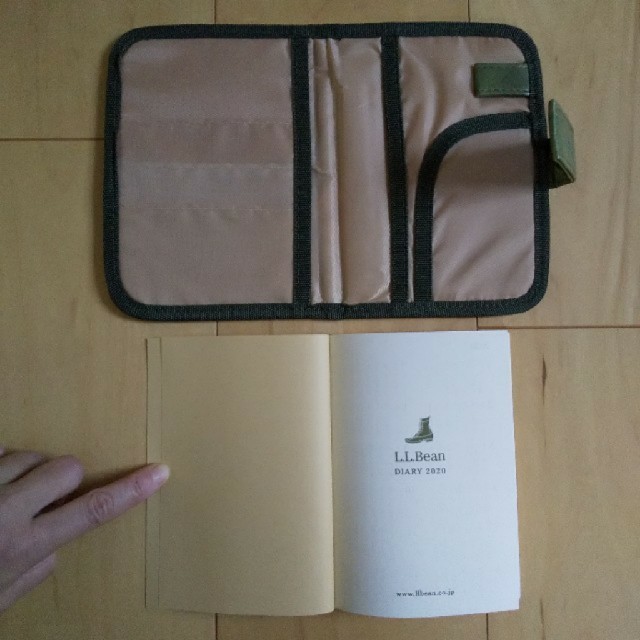 L.L.Bean(エルエルビーン)の【L.L.Beanエルエルビーン】2020年スケジュール帳 Diary 月・週 インテリア/住まい/日用品の文房具(カレンダー/スケジュール)の商品写真