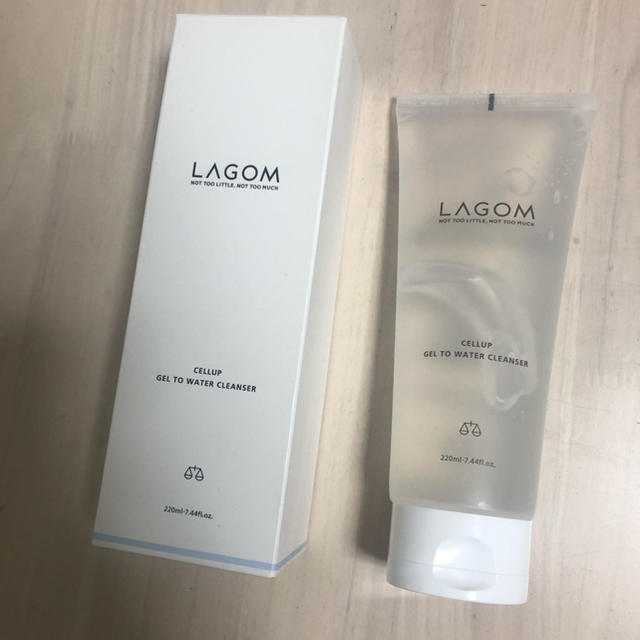 LAGOM(ラーゴム)の▶︎LAGOM ジェルトゥウォータークレンザー　新品未使用 コスメ/美容のスキンケア/基礎化粧品(洗顔料)の商品写真