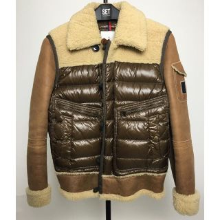 モンクレール(MONCLER)の幻の モンクレール ドラクロア DELACROIX ムートン ダウンジャケット(ダウンジャケット)