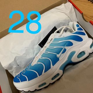 ナイキ(NIKE)のNIKE AIR MAX PLUS BATTLE BLUE マップラ　28(スニーカー)