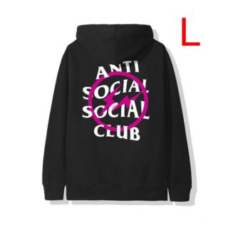 フラグメント(FRAGMENT)のFragment x Assc Pink Bolt Hoodie L(パーカー)