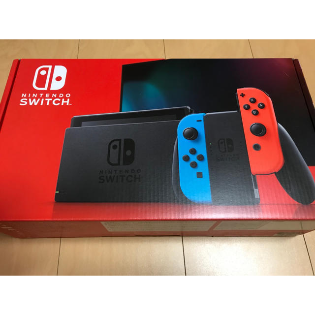 【新品】ニンテンドースイッチ　本体のみ　外箱付き　レシート付き 1