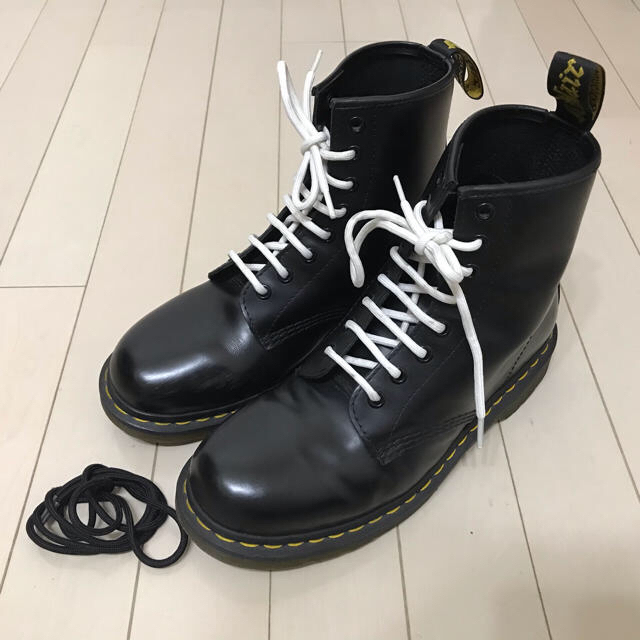 美品】Dr.Martens ドクターマーチン 8ホールブーツ - ブーツ