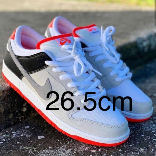 26.5 NIKE SB DUNK LOW PRO ISO INFRARED - スニーカー