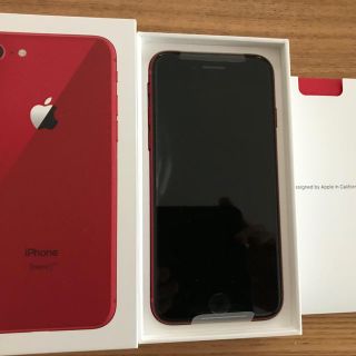 アイフォーン(iPhone)のiPhone8 64GB Red SIMフリー 新品未使用 制限◯(スマートフォン本体)