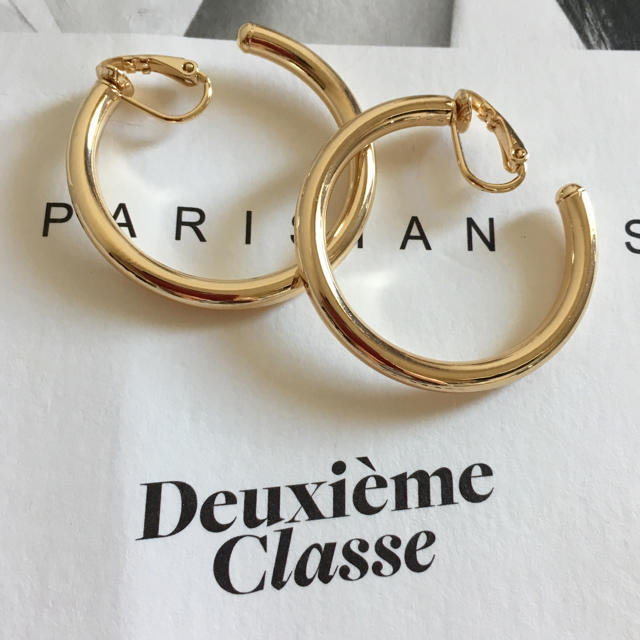 Spick & Span(スピックアンドスパン)の★新品 DEUXIEME CLASSE ドゥーズィエムクラス フープイヤリング レディースのアクセサリー(イヤリング)の商品写真