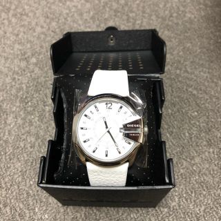 ディーゼル(DIESEL)のディーゼル 腕時計 DZ-1405 ホワイト(腕時計(アナログ))