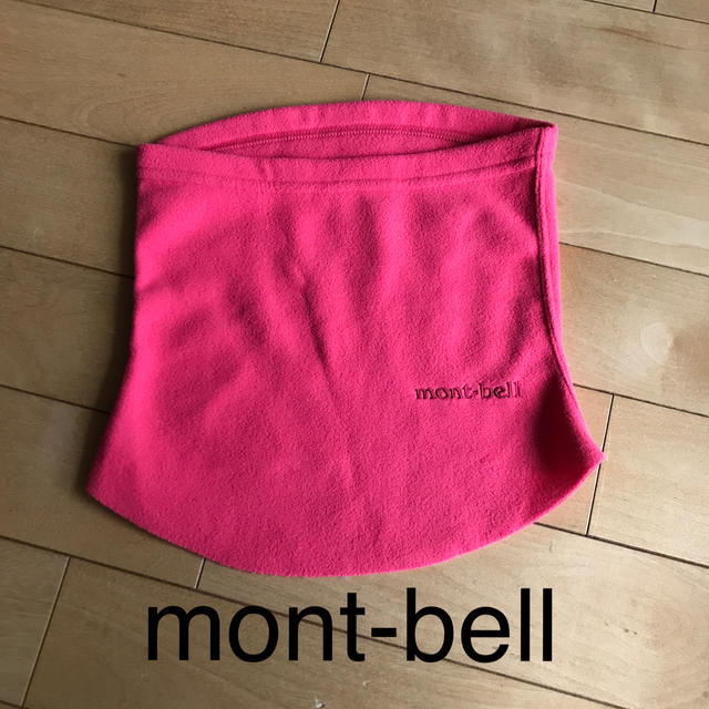 mont bell mont-bell キッズ用 ネックウォーマーの通販 by gem's shop｜モンベルならラクマ