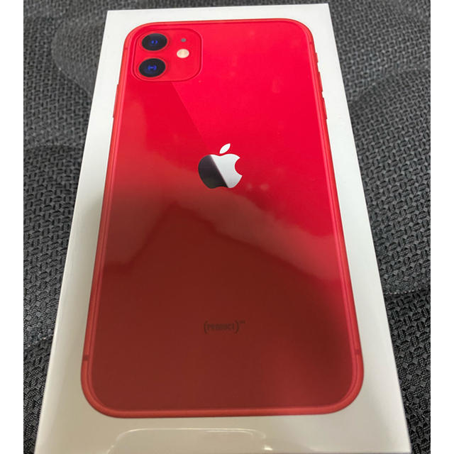 iPhone11 64GB RED SIMフリー 新品未開封