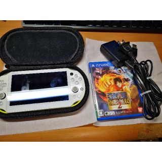 プレイステーションヴィータ(PlayStation Vita)のPSVITA PCH-2000 ライムグリーン Wi-Fiモデル(携帯用ゲーム機本体)