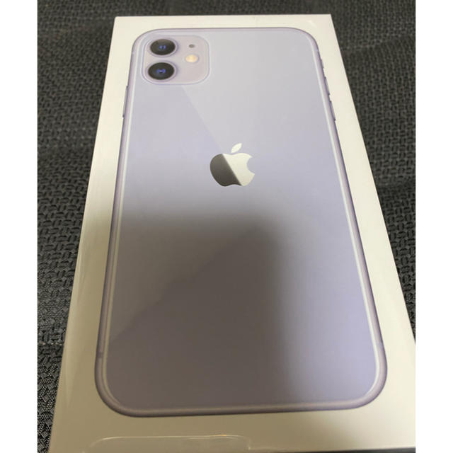 iPhone11 64GB purple SIMフリー 新品未開封