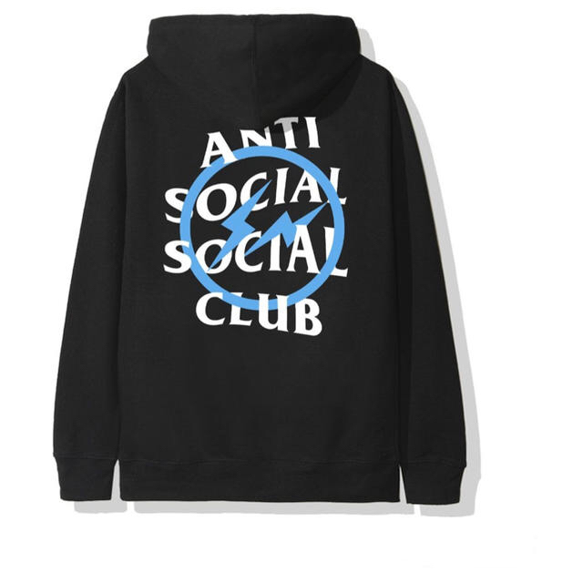 Anti Social Social ClubxFragment パーカー青 L-