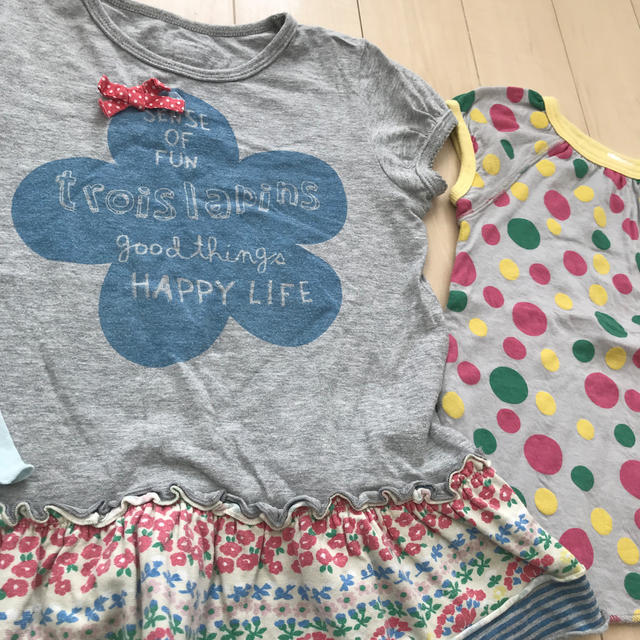 KP(ニットプランナー)のKP★ニットプランナー★Tシャツセット キッズ/ベビー/マタニティのキッズ服女の子用(90cm~)(Tシャツ/カットソー)の商品写真