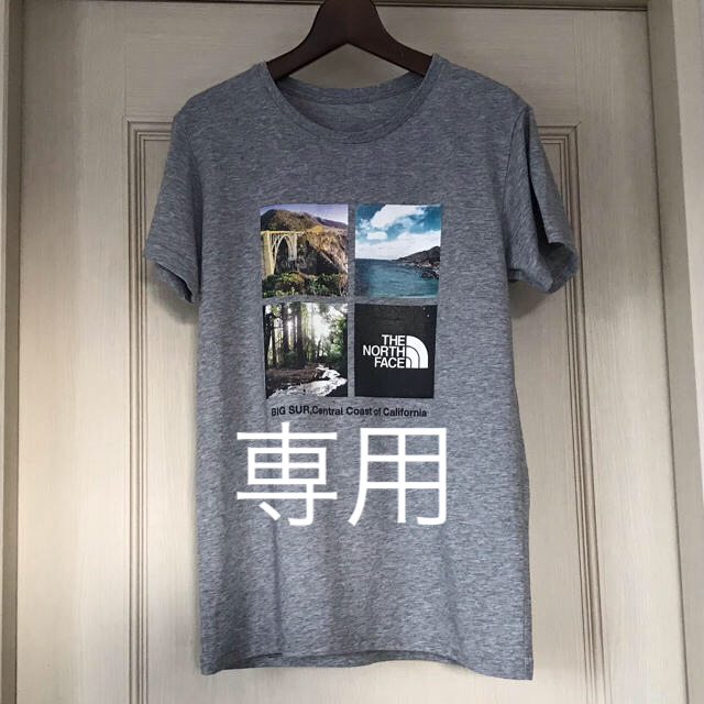 THE NORTH FACE(ザノースフェイス)の［プロフィール様専用］S/S PHOTO LOGO TEE  グレー  レディースのトップス(Tシャツ(半袖/袖なし))の商品写真