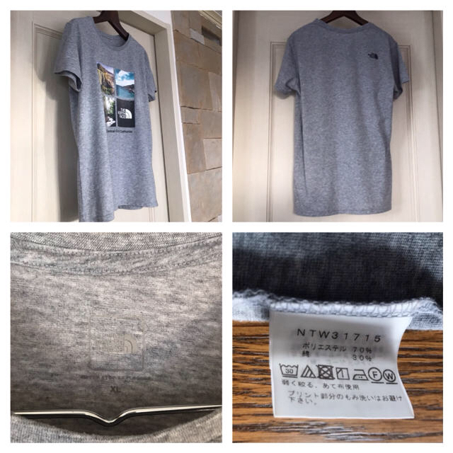 THE NORTH FACE(ザノースフェイス)の［プロフィール様専用］S/S PHOTO LOGO TEE  グレー  レディースのトップス(Tシャツ(半袖/袖なし))の商品写真