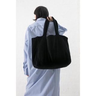 ビューティアンドユースユナイテッドアローズ(BEAUTY&YOUTH UNITED ARROWS)のRillos Bag – Velours baserange black(トートバッグ)