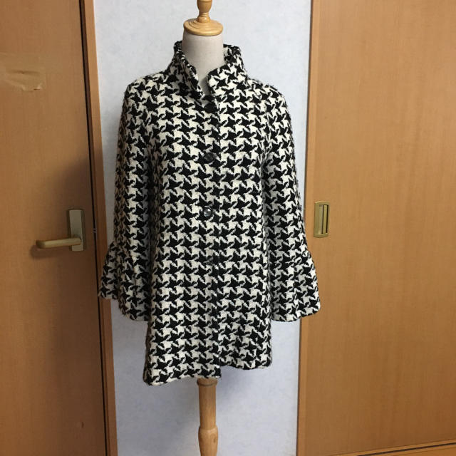 ZARA(ザラ)のZARA 千鳥格子コート レディースのジャケット/アウター(その他)の商品写真